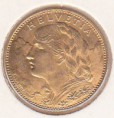  10 Franken 1915 (Vreneli) Gold